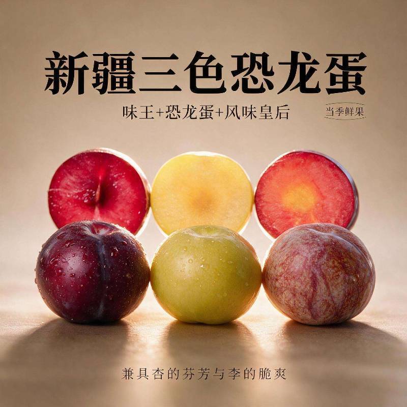 新疆三色恐龙蛋 新疆恐龙蛋 味王+恐龙蛋+风味皇后